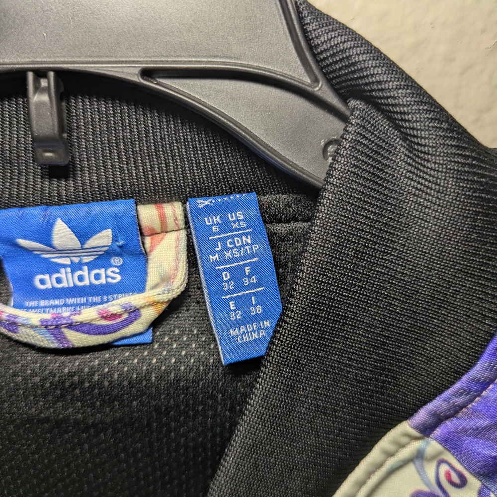 Adidas Colorful Floral Pattern Jacket - Picture 4 of 8